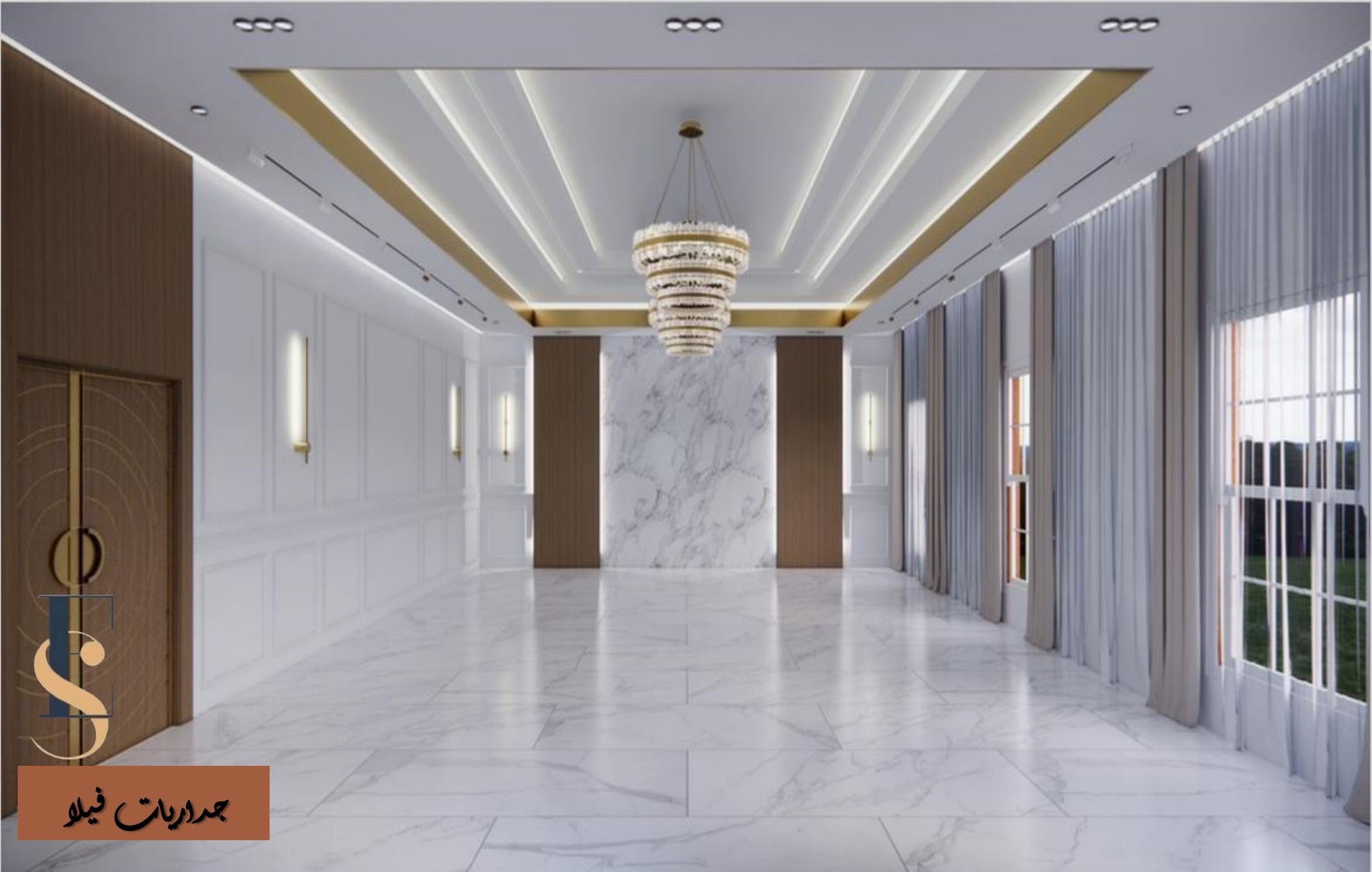 Classic Reception interior design